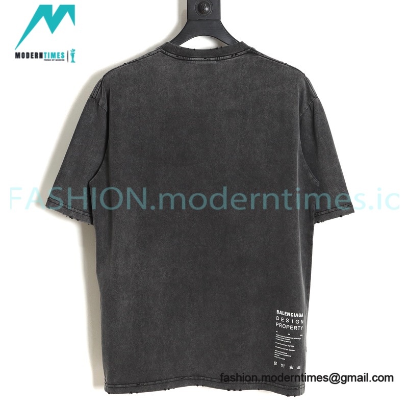 Balenciaga - Monogram Print Short-sleeved T-shirt Balenciaga - Monogram Print Short-sleeved T-shirt
